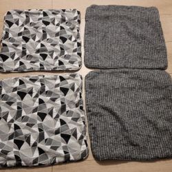 (4) 20" X 20" Heavy Duty Pillow Cases