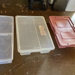 Under the Bed Containers $13 each 