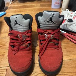 Air Jordan 5s Raging Bulls Sz 8