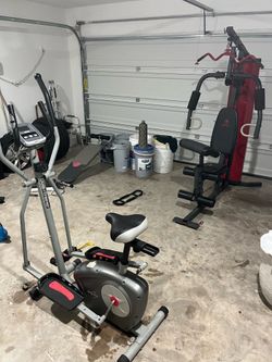 Gym setup must buy everything together.