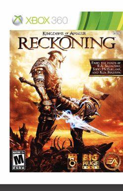 Video game XBOX 360 RECKONING