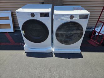 LG Front Load Washer And Electric Dryer