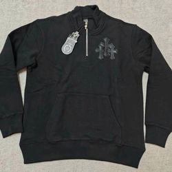Chrome Hearts Triple Cross Quarter Zip