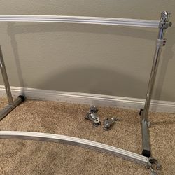 Pearl Icon Curved Rack, Extra Rail, PCX100 Clamps