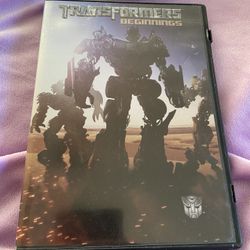 Transformers Beginnings DVD