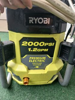 Ryobi Pressure Washer