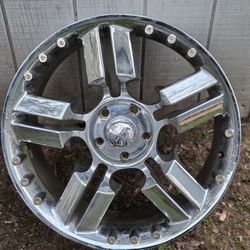 Jesse James Chrome Wheel Rim 38