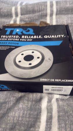 Brake Rotors and Brake pads