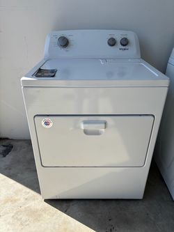 WHIRLPOOL ELECTRIC WHITE DRYER