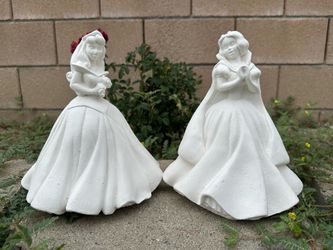 Disney Princess Plaster Figures