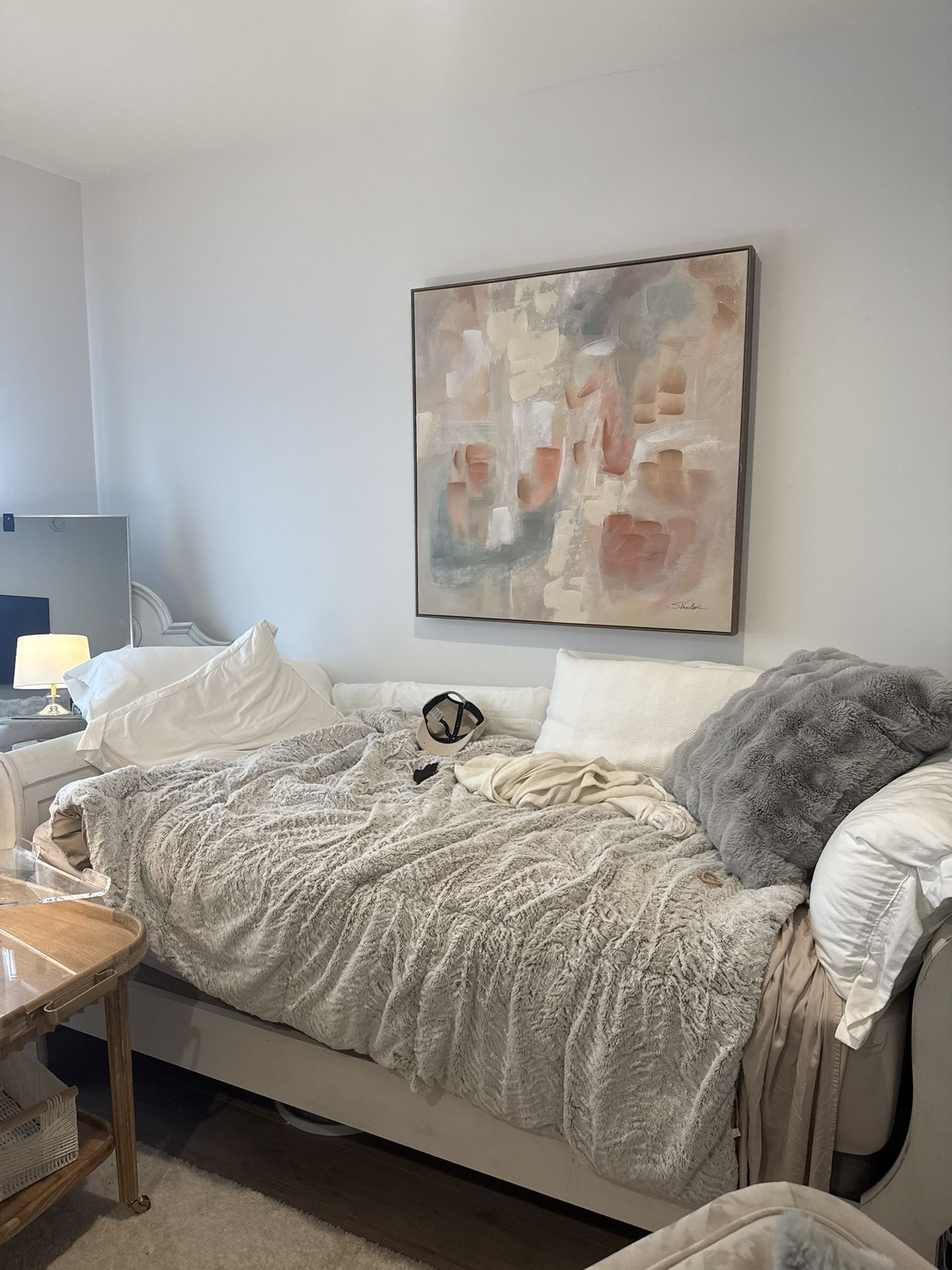 White Twin Day Bed