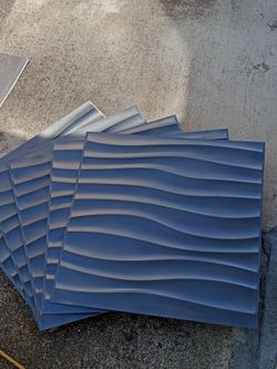 3D Wave Wall Panels