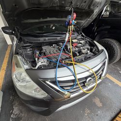 Aire acondicionado de autos y electricidad