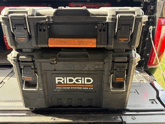 Ridgid tool boxes