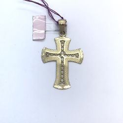 New Gold Cross Pendant 
