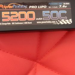 RC Cars And Truck LiPo Battery 2s 5200 50 C With EC3 Plug / Ic3 Plug $55 Special Deal