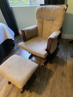 Glider Rocking Chair & Foot Bench - Free!!