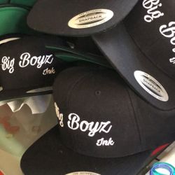 24 Yupoong Classics Snapbacks with your logo custom 3D Puff or Flat Embroidery $350
