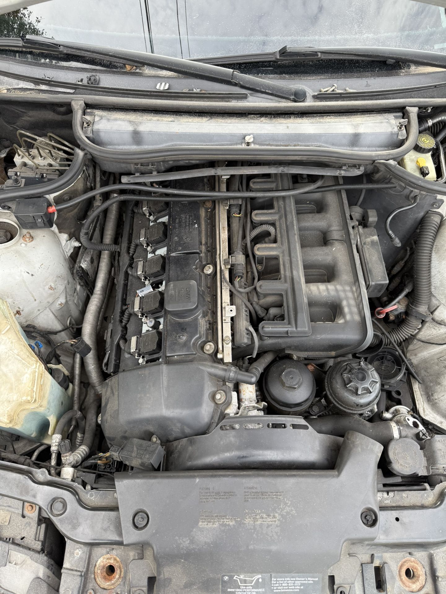 M54B25 Engine with Accessories - 2001 BMW 325CI Manual 2.5L 140k miles 01-02 OEM