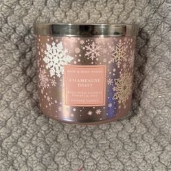 Bath And Body Works Candle Champagne Toast