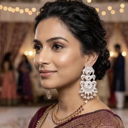 92.5 silver earring