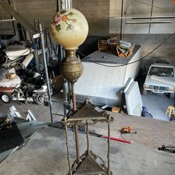 Bradley And Hubert Vintage Piano Lamp 