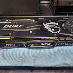 MSI GEFORCE  DUKE 2080 Graphics Card 