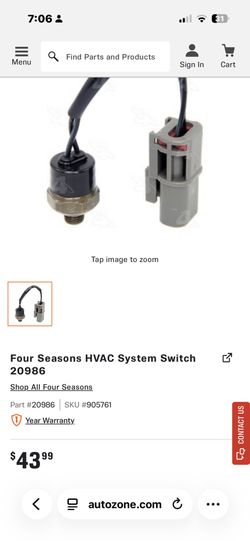 Nissan Pathfinder A/C Switch