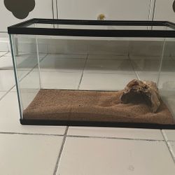 1 Reptile Tank No Top Only For Reptiles 