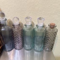 Small Glass Bottles 