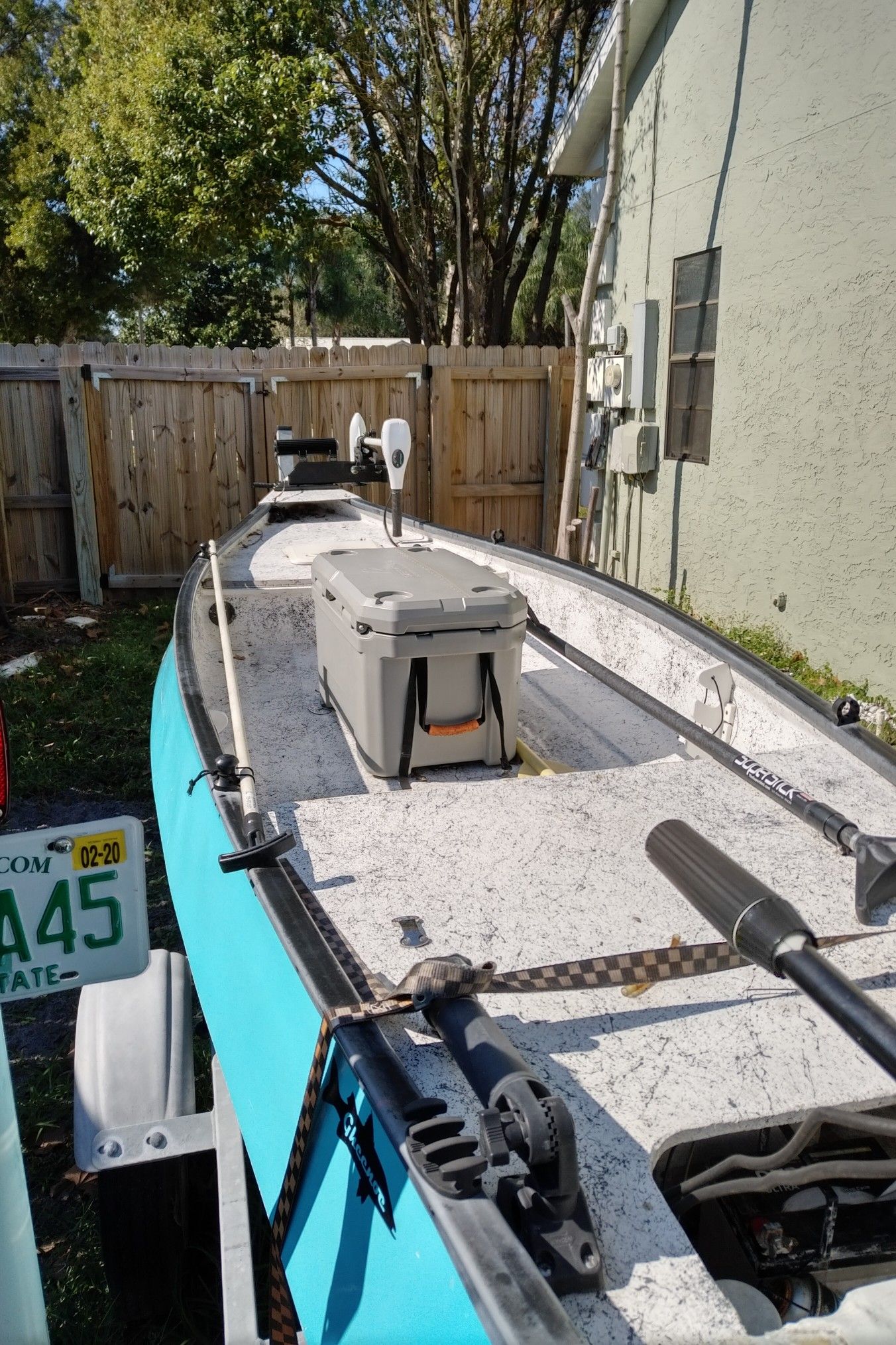 Gheenoe 15'6 classic hull only trade for Sale in NEW PRT RCHY, FL OfferUp