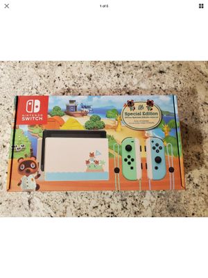 Photo Nintendo Switch Animal Crossing: New Horizon Special Edition IN HAND SHIPS FAST!