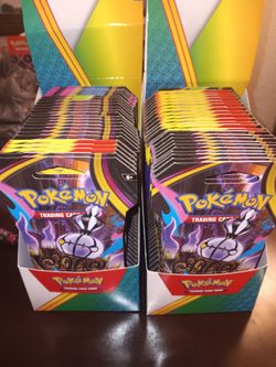 Pokemon Pitch Black Sleeved Booster Packs (48 available)