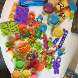 Play dough & Tools
