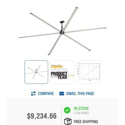24 foot big ass fans.