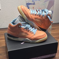 Jordan 5 Retro DJ Khaled “We the Best” Crimson Bliss SIZE 6.5Y