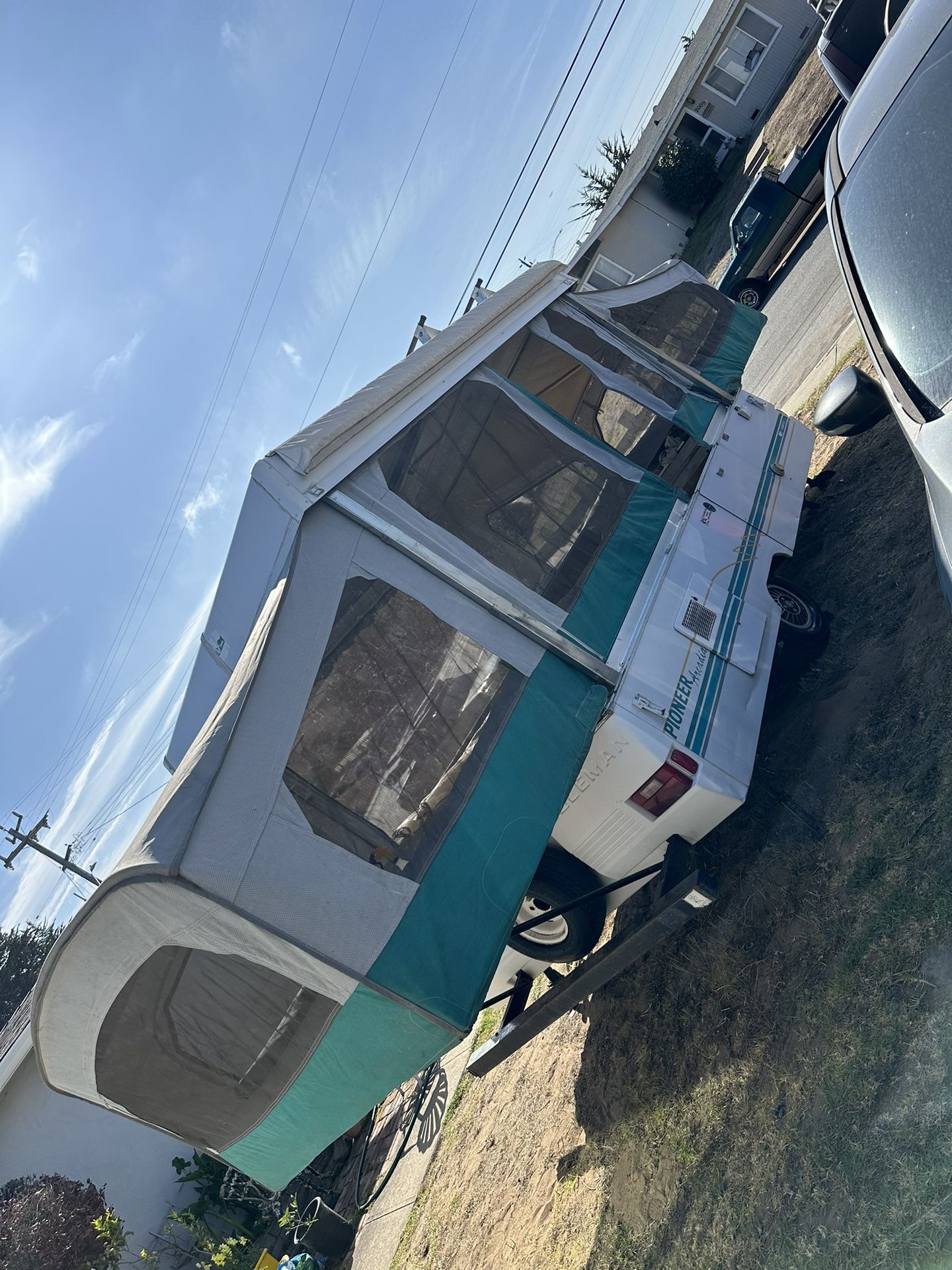 92 Coleman Pop Up Camper