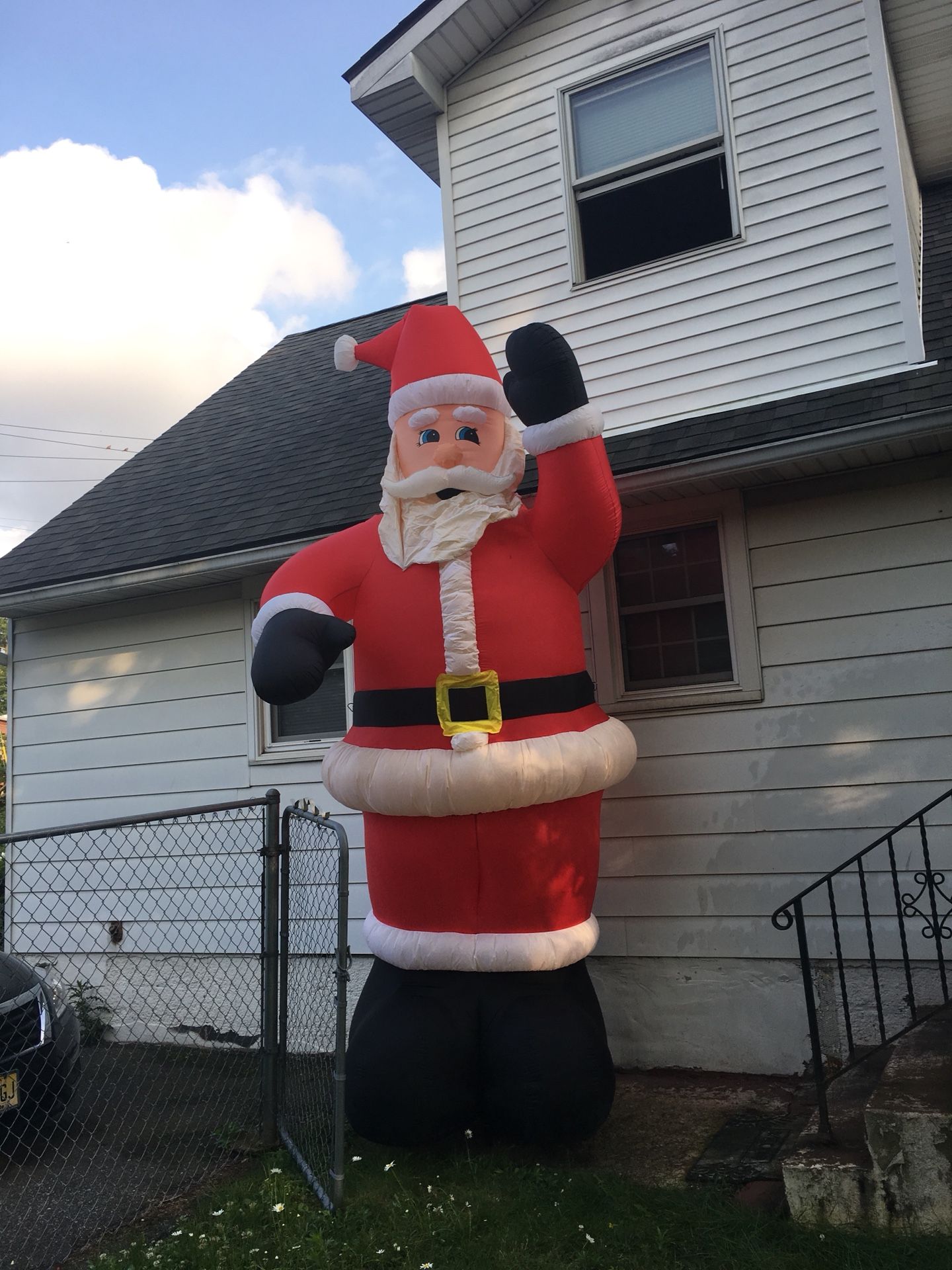 13ft Gemmy Airblown inflatable santa Christmas blow up for Sale in PA
