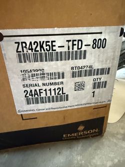 ZR42K5E-TFD-800 compressor