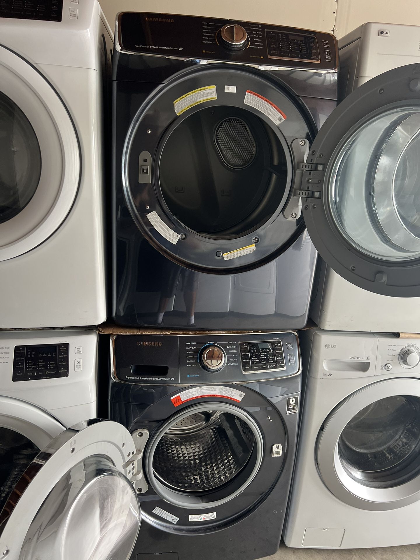 Samsung Set Gas Dryer And Washer