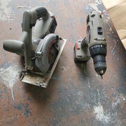 2 Porter Saw & Drill
