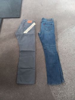 34 x32 Levi's Jeans Bundle – Gray and Blue Denim