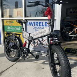 Brand New 35MPH Electric Mountain Bike Fat Tire Long Range 80 Miles Ebike! Christmas Financing Deal! $10 To $100 Down Payment