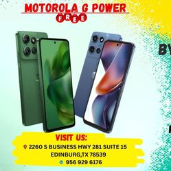 Free Brand New Moto G Power 2025