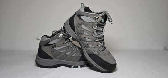 Denali Summit Waterproof Women's Gray Lace Up Hiking Ankle Boots Size 8 -ZIP CODE 77066