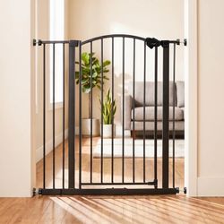 Black baby gate