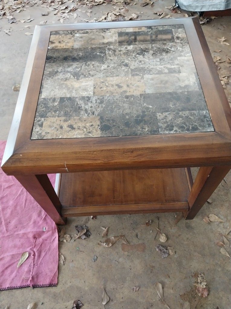End Table Marble 60 Dollars