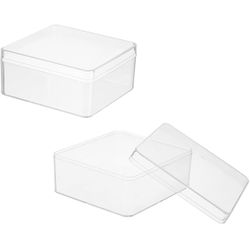Acrylic box with lid. Multipurpose