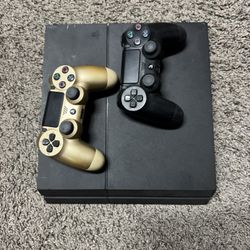 PS4 With 2 Controllers