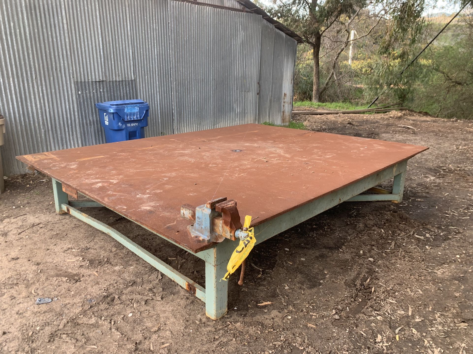 Extra Large Steel Welding Table - 13’ X 10’